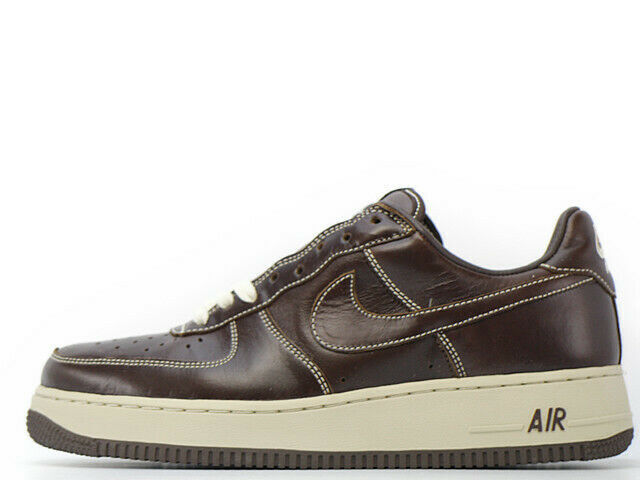 brown leather air force