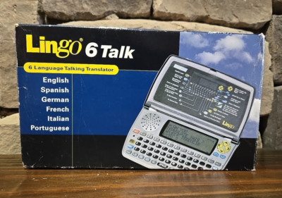 Lingo 6 Talk, 6 Language Talking Translator, Model TT-6004