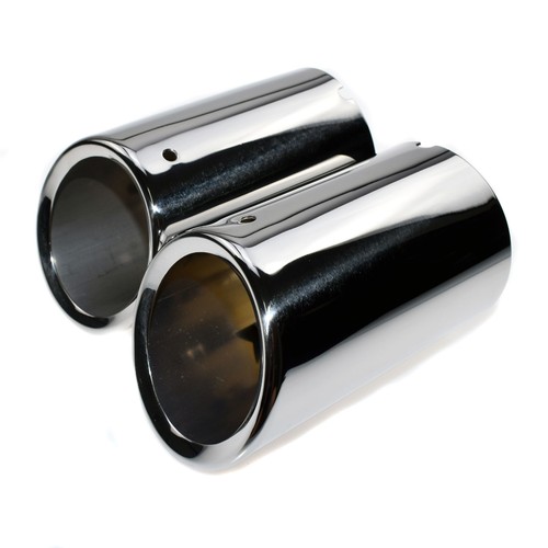 Fit for VW Golf Mk6 Mk7 Estate Stainless Steel Exhaust Tailpipe Trim Tip - Picture 2 of 12