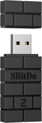 8BitDo Wireless Bluetooth USB Adapter 2 for Switch, Steam Deck, PC