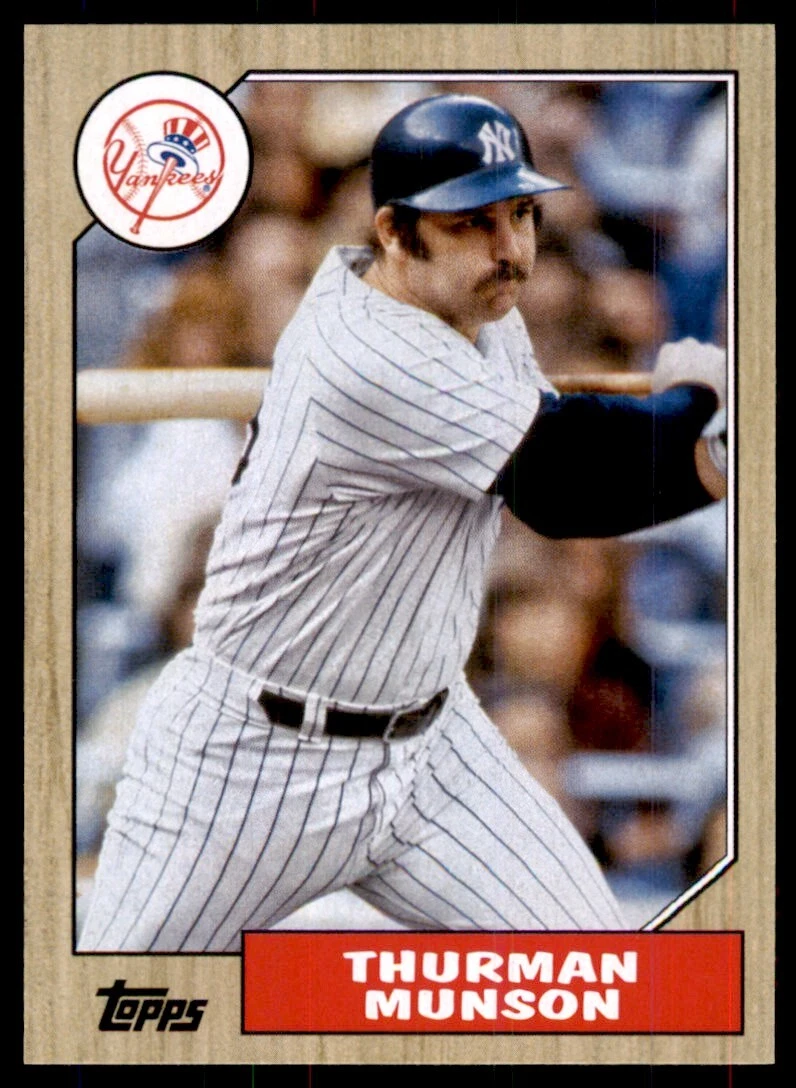 Thurman Munson trading card