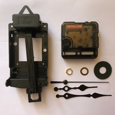 1x Quartz Clock Silent Movement and Pendulum Drive Adapter kit UK