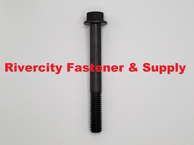 7/16-14x4 Flange Bolts 7/16 x 14 x 4.0 Grade 8 Screws 7/16x14 x 4'' Bolt / Screw
