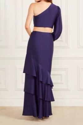 guess one shoulder dress NWT: GUESS Anna One Shoulder w/ Sequence Mini Cocktail Dress in Jet Black M