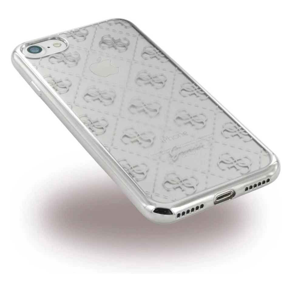 Funda Guess Signature para Apple iPhone 7 color plata - Imagen 3 de 4