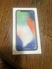 Apple IPhone X 256 Gb Silver Original Empty box only