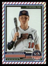 Joshua Woodworth 2023 Panini USA Stars & Stripes Prizm  Card #40 USA