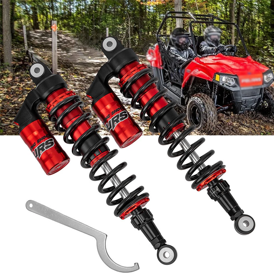 420mm Rear Air Shocks Suspensions Absorbers Set For Polaris RZR 170 2009-2021 - Image 3 of 4