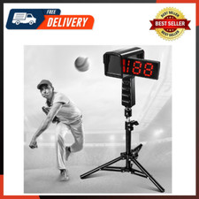Baseball ze statywem, LED + LCD większy wyświetlacz prędkość baseball