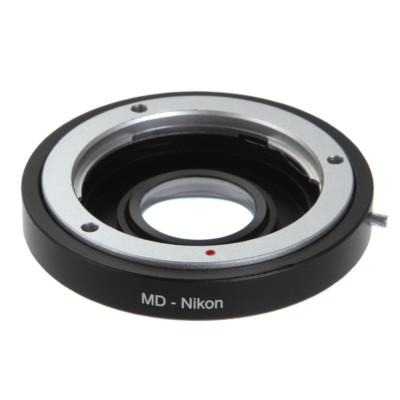 Minolta MD zu Nikon F Adapter - Infinity Focus - Optisches Glas - D850/D750