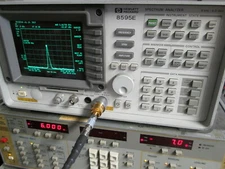 6.5 GHz Spectrum Analyzer 30 Hz Resolution BW opt TESTED Self Cal OK! HP 8595E