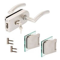 GlastüRbeschlag D Pz + Office BäNder Rt Edelstahl GlastüRschloss +Pz Shine