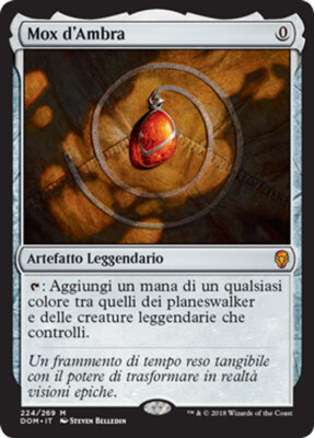 モックス・アンバー/Mox Amber 日 foil mtg モックス・アンバー/Mox Amber 日 foil mtg