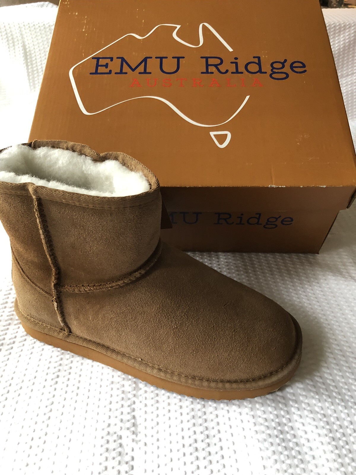 EMU Ridge Sophie Mini Suede Shearling 
