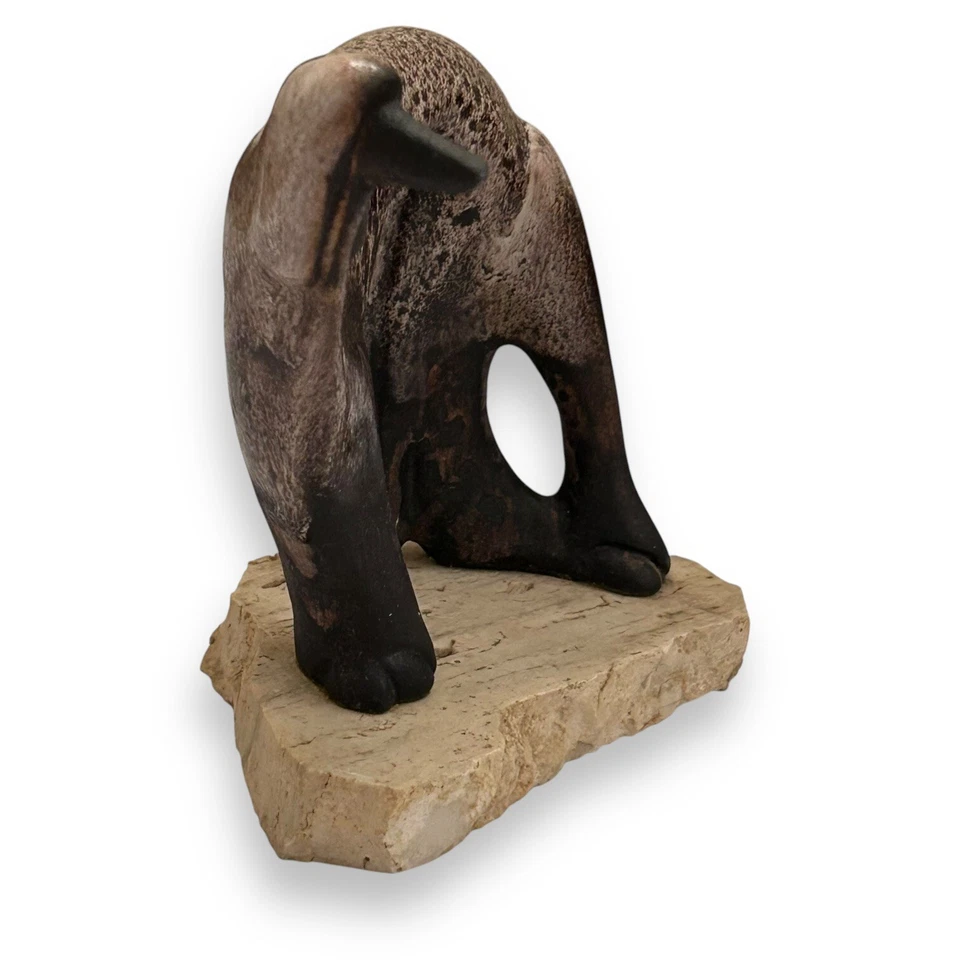 Maigon DAGA Afghan Hound Statue Signed Studio Pottery Art Sculpture VTG 70s Dog - Image 4 of 4