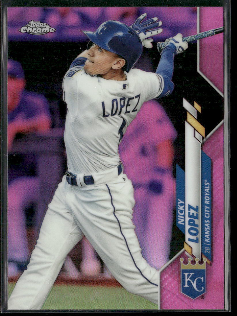 ニッキーです 2020 Topps Chrome #92 Nicky Lopez Pink Refractor | eBay