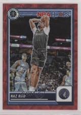 2023-24 Panini NBA Hoops Premium Stock Red Prizm 50/88 Naz Reid #221 rp9
