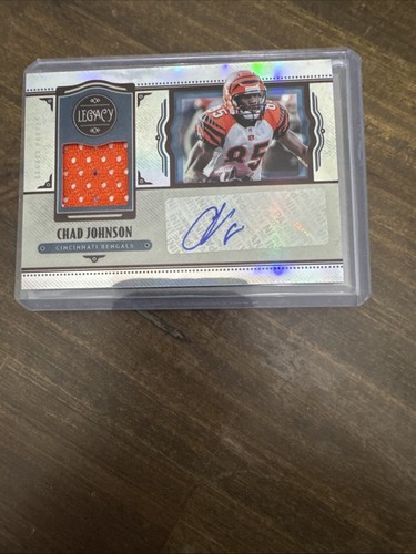 2021 Chad Johnson Panini Legacy Silver Patch Auto /100 #LPA-CJ