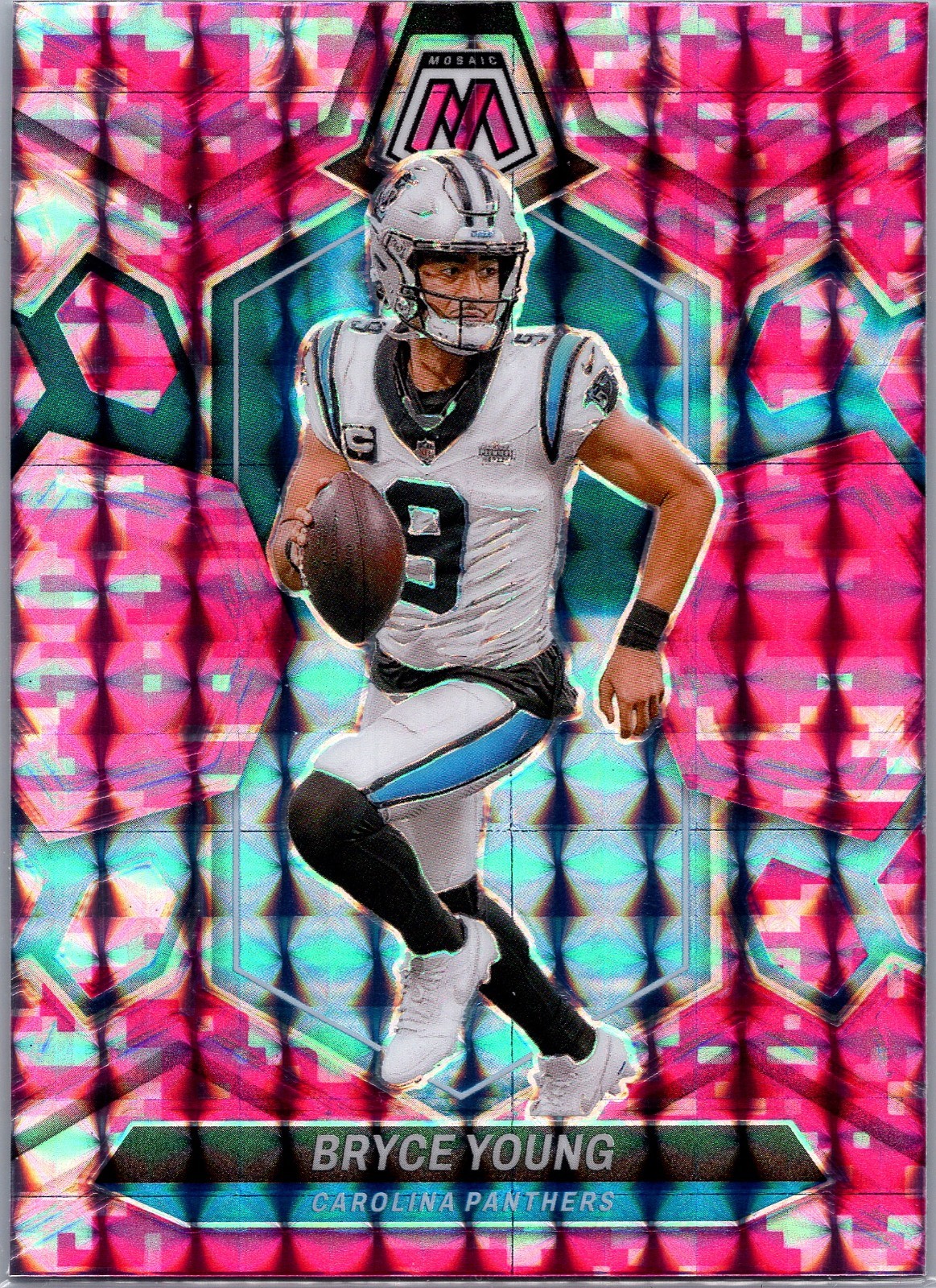 BRYCE YOUNG PINK CAMO 2024 Panini Mosaic - #29 Mosaic Prizm