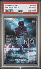 2023 PANINI ABSOLUTE BY STORM #BST12 JORDAN ADDISON PSA 10