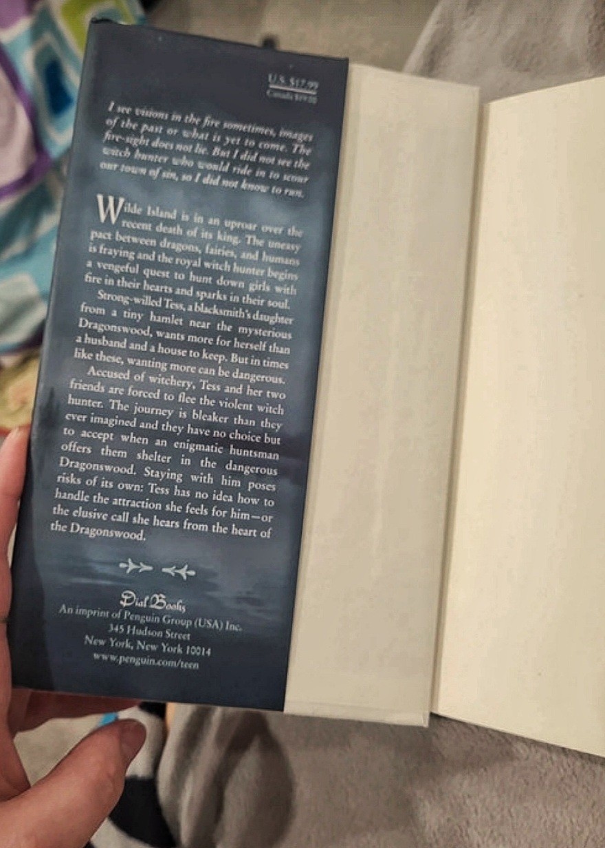 Janet Lee Carey Dragonswood Hardcover Young Adult Fantasy Novel 2012 thumbnail 3