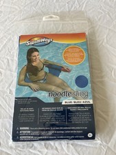 SwimWays Noodle Sling - Floating Pool Chair - BLUE - New