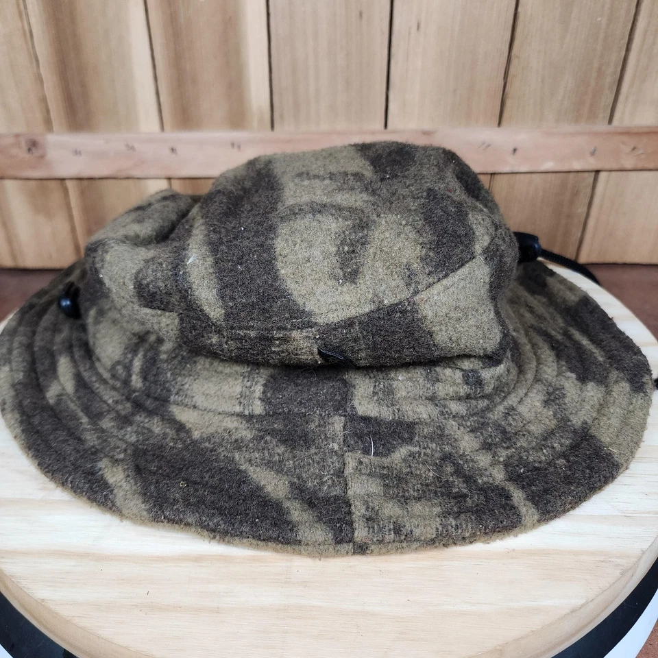 Columbia Galatin диапазон шляпа ведро резинке зеленый камуфляж шерсти открытый рыбалки Boonie - Изображение 3 из 4