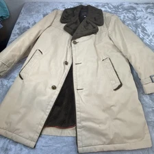 Vtg 60s 70s Richman Coat Jacket Faux Fur Disco Pimp Rockabilly Mod Mens 42