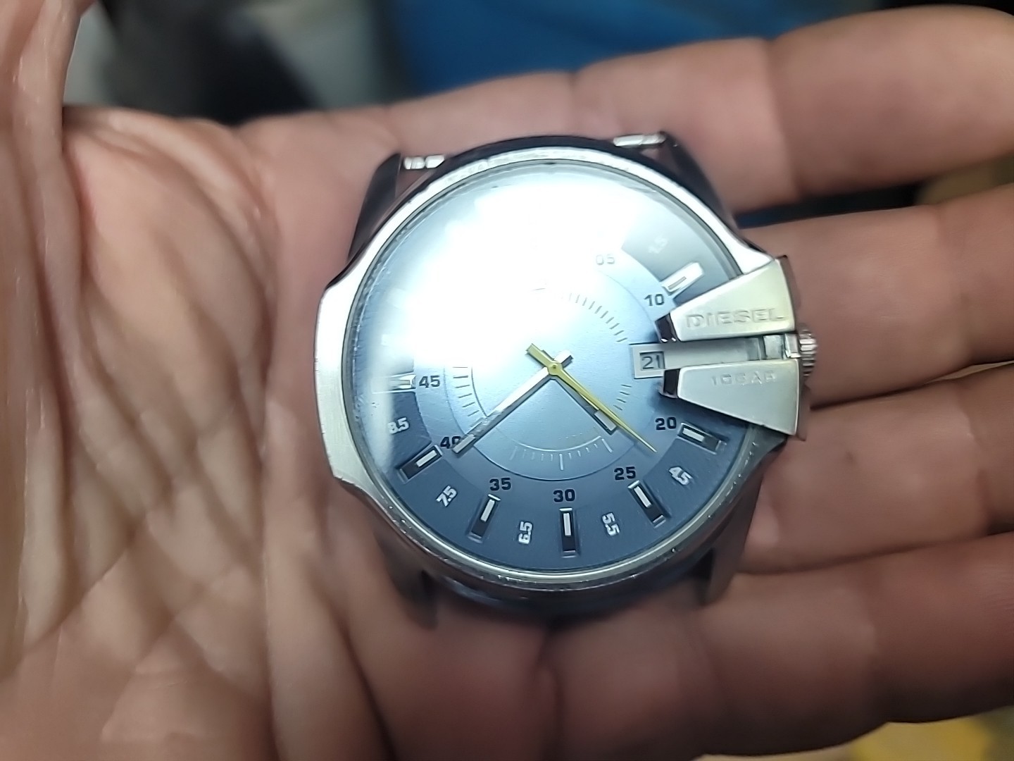 Diesel  Men's DZ1399 Blue Dial