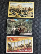 Old Mexico POSTCARD LOT Old Post Card Views USA Roadside America MIX