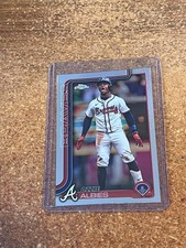 2025 Topps Chrome Baseball # 206 Ozzie Albies 1