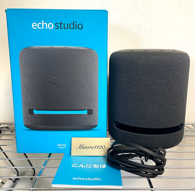 Amazon Echo Studio Smart speaker with 3D audio and Alexa Black w