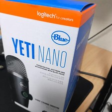 Logitech Blue Yeti Nano USB Microphone, New, Full Box