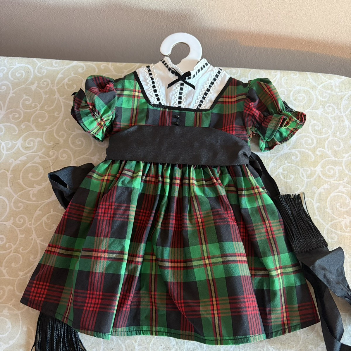 American Girl Doll Addy Walker Christmas Dress Plaid Tartan holiday outfit  | eBay