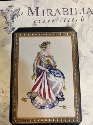 Mirabilia Queen of Freedom Cross Stitch Chart MD-64 OOP Unopened