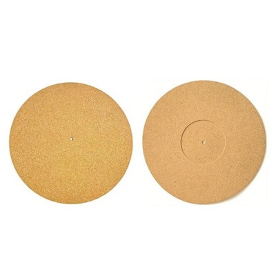 Cork Vinyls Records Mats Turntables Slipmat Player Accessories Protective Pad