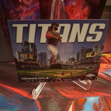 FERNANDO TATIS JR TITANS INSERT 2023 TOPPS CHROME UPDATE CARD #CT-14 PADRES