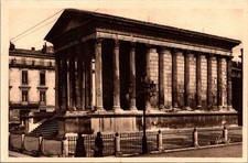 Nimes France La Maison Carree Historical Architecture Monument Art Yvon Postcard