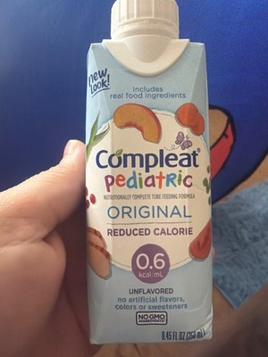 compleat pediatric reduce calorie gtube feeding  formual for children