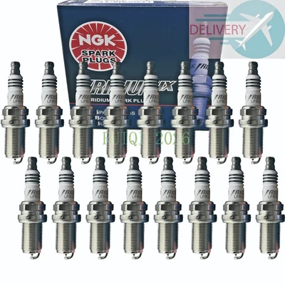 Set of 16 Iridium IX Spark Plugs 4469 For NGK 11-17 Ram 1500 5.7L V8 LFR5AIX-11 - Image 1 of 4