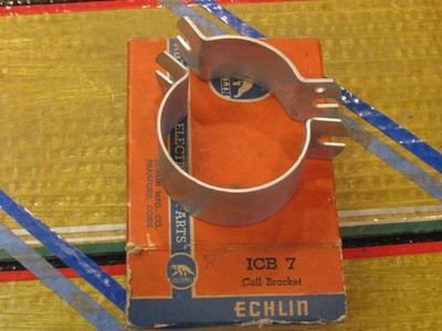 1940-70s Delco/Autolite Echlin  Ignition Coil Bracket. NOS.