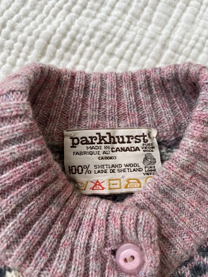 Lote de 10 piezas de prendas de punto y chaqueta vintage de los años 50-90 paquete de revendedor mezcla al por mayor Foto 4 de 4