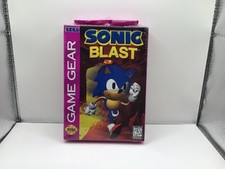 SONIC BLAST Sega Game Gear Brand New Sealed Sticker on Back