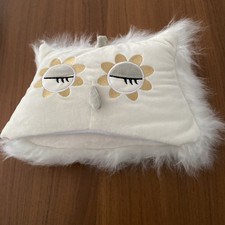 Baby Toddler Fluffy Owl Hooded Bath Towel