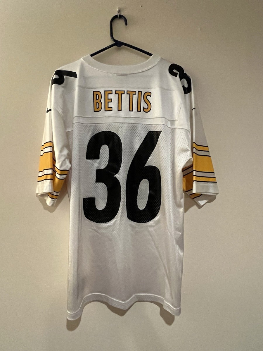 Pittsburgh Steelers #36 Bettis Vintage Football Jersey Men Sz
