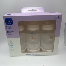 Mam Easy Start Anti Colic Bottles Brand New Baby Bottles For 2+ Months Brand New