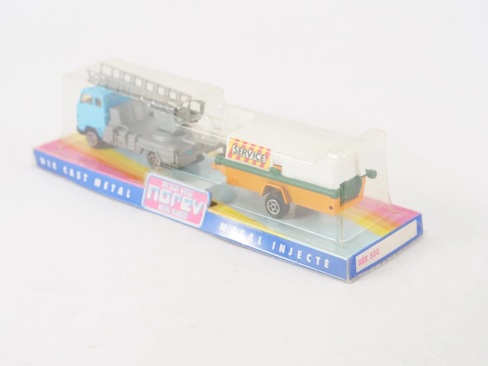 Norev Volvo F89 Gru Más Remolque De Servicio - Imagen 3 de 4