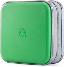 alavisxf xx CD Case, 48 Capacity Hard Plastic DVD Case 48 Capacity, Green