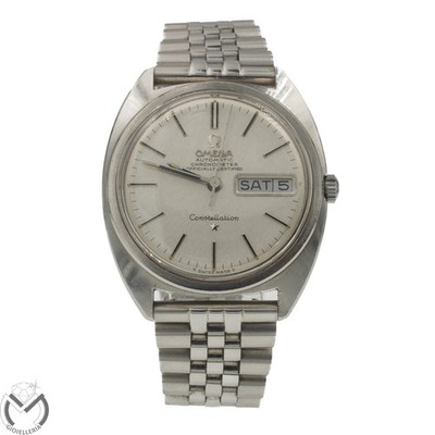 Omega Constellation 168.019 Automatik Cal 751 Stahl Herrenuhr 731ve25