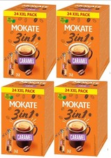 4 x  24 Mokate 3 In 1 Coffee Caramel Coffee  Total 96 Sachets
